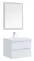 Мебель для ванной подвесная «Aquanet» Беркли 60 белый глянец, фото №1