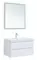 Мебель для ванной подвесная «Aquanet» Беркли 80 белый глянец, фото №1 Мебель для ванной подвесная «Aquanet» Беркли 80 белый глянец, фото №1