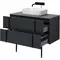 Тумба с раковиной «Allen Brau» Reality 100 подвесная anthracite matt, изображение №8 Тумба с раковиной «Allen Brau» Reality 100 подвесная anthracite matt, изображение №8