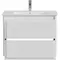 Тумба с раковиной «Allen Brau» Paris 80 (Paris 80) подвесная белая матовая, изображение №4