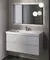 Мебель для ванной подвесная «AQUAme» S1 100 белая глянцевая, фото №1