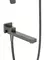 Душевая система «Belbagno» DUE-VDSET-GM оружейная сталь, фото №5