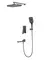 Душевая система «Belbagno» DUE-VDSET-GM оружейная сталь, фото №9