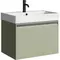 Мебель для ванной подвесная «Aqwella» Pure 66 шалфей зеленый, картинка №6 Мебель для ванной подвесная «Aqwella» Pure 66 шалфей зеленый, картинка №6