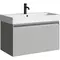Мебель для ванной подвесная «Aqwella» Pure 81 серый туман, изображение №4
