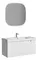 Мебель для ванной подвесная «Aqwella» Vancouver 101 белый, фото №1