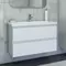 Мебель для ванной подвесная «Caprigo» Форте 90 бланж, изображение №4 Мебель для ванной подвесная «Caprigo» Форте 90 бланж, изображение №4
