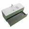 Мебель для ванной подвесная «Cezares» Duet-N 120 Фисташковый Софт, фото №9
