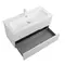 Мебель для ванной подвесная «Cezares» Duet-N 100 Ясень Белый Софт, фотография №3