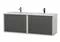 Мебель для ванной подвесная «Cezares» Bellagio 140 Grigio nuvola, изображение №4
