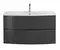 Мебель для ванной подвесная «Cezares» Elettra 100 Grafite, фотография №3