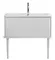 Мебель для ванной подвесная «Cezares» Idra 98 Bianco opaco, фото №5