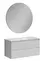 Мебель для ванной подвесная «Sancos» Libra 100 белая глянцевая, фото №1