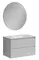 Мебель для ванной подвесная «Sancos» Libra 80 белая глянцевая, фото №1