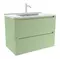Мебель для ванной подвесная «ZOV» Дион 100 фисташковая, фотография №3
