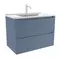 Мебель для ванной подвесная «ZOV» Дион 60 пепельно-синий, картинка №2