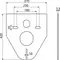 Шумоизоляционная прокладка для инсталляции «AlcaPlast» M91 для подвесного унитаза и для биде M91 белый, картинка №2