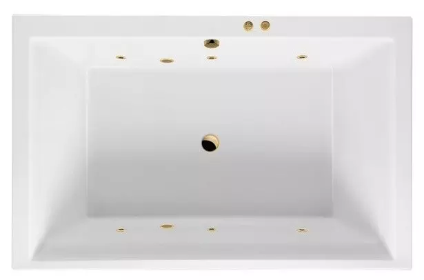 Гидромассажная ванна акриловая «Excellent» Crown Lux 190/120 Soft с ...