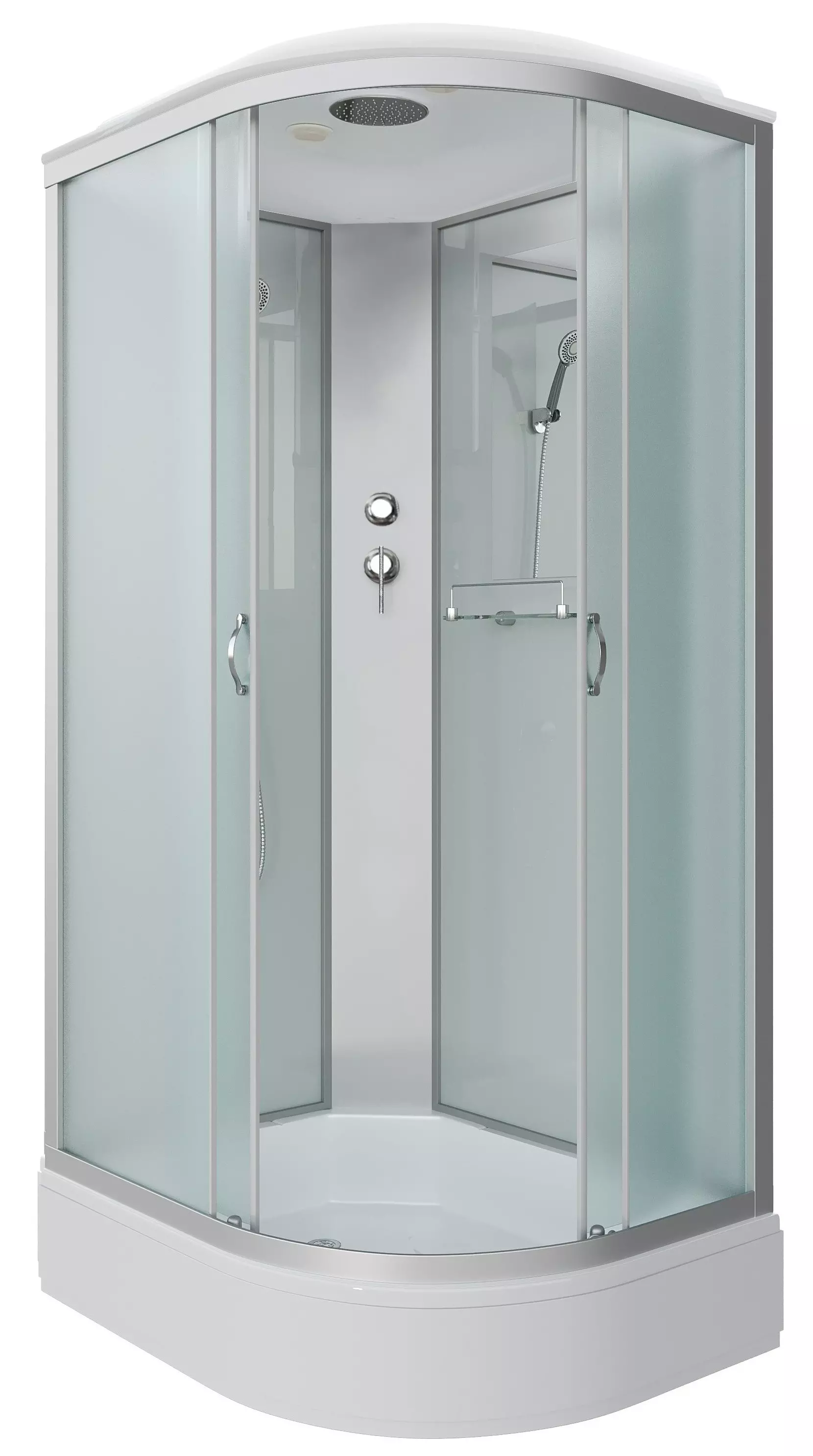 Душевая кабина «Niagara» NG-33974-14L 90/70 средний поддон матовая ...