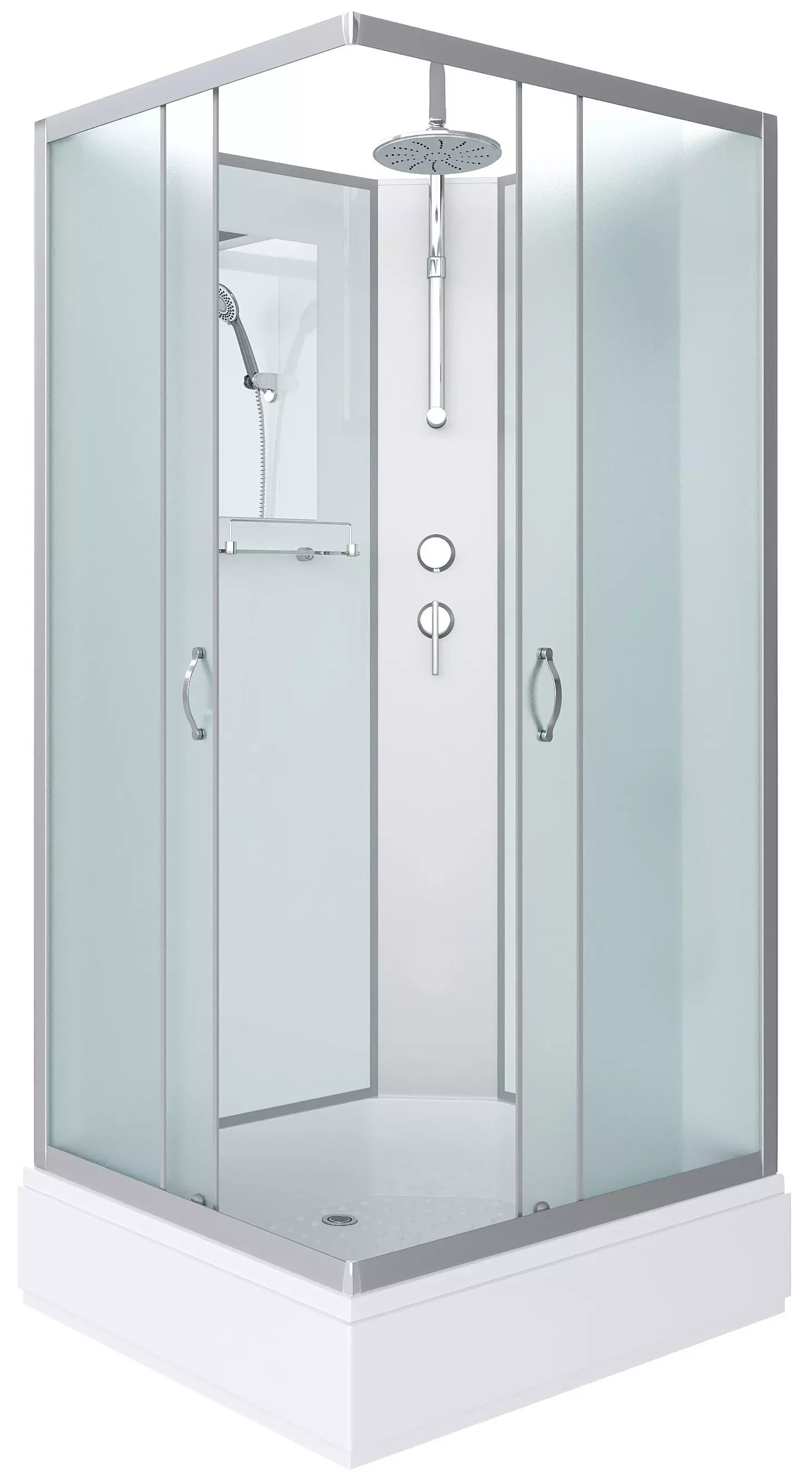 Душевая кабина «Niagara» NG-33974-14QBKT 90/70 средний поддон матовая ...
