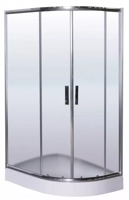Душевой угол-ограждение «Esbano» Esbano ESR-8027A 120/80 матовый/хром ...