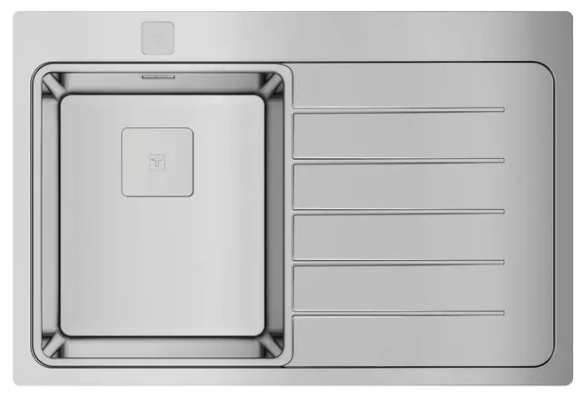 Мойка для кухни «Teka» Zenit RS15 1B 1D R 78/52 нержавеющая сталь ...