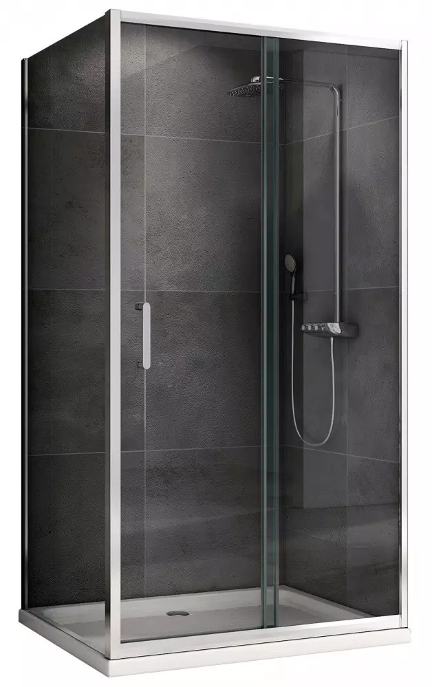 Душевой угол-ограждение «Abber» Schwarzer Diamant AG301005-S505 100/50 ...