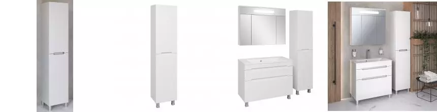 Шкаф-пенал напольный OLIVIA 40 /правый/ AQUA DE MARCO