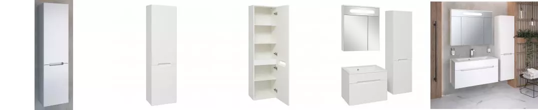 Шкаф-пенал подвесной OLIVIA 40 /правый/ AQUA DE MARCO