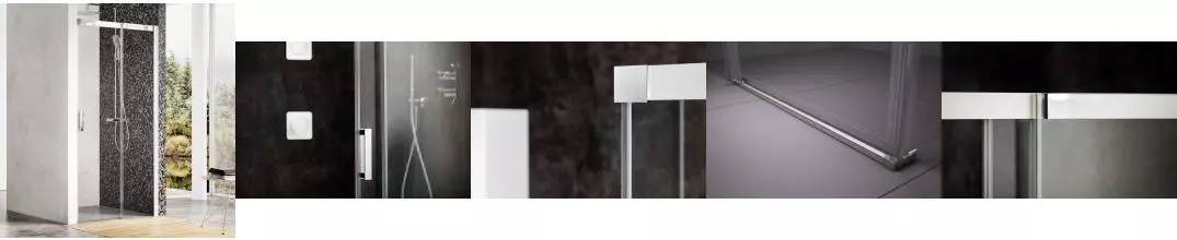 Душевая дверь Ravak MSD2-135 R блестящий+транспарент (GR0393/01/M)