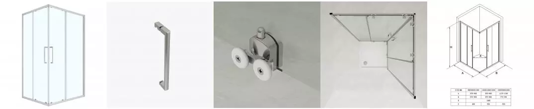 Душевое ограждение Loranto 120x80x190 раздвижная дверь, универсальная, прозрачное стекло 6 мм, профиль сатин (CS-AB01S-128) Душевое ограждение Loranto 120x80x190 раздвижная дверь, универсальная, прозрачное стекло 6 мм, профиль сатин (CS-AB01S-128)