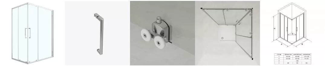 Душевое ограждение Loranto 120x80x190 раздвижная дверь, универсальная, прозрачное стекло 6 мм, профиль хром (CS-AB01C-128) Душевое ограждение Loranto 120x80x190 раздвижная дверь, универсальная, прозрачное стекло 6 мм, профиль хром (CS-AB01C-128)