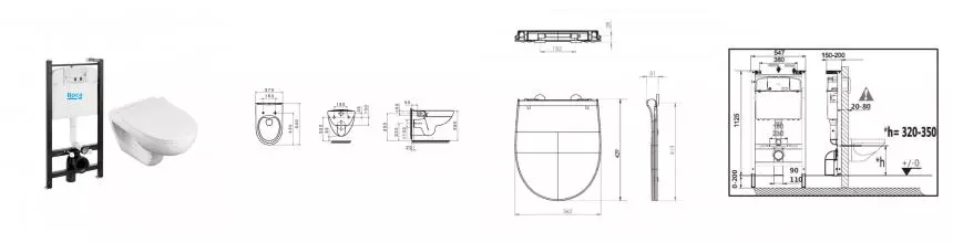 ПЭК Roca Victoria Pack подвесной унитаз Rimless + инсталляция + Slim сиденье дюропласт (7.8931.0.501.0) ПЭК Roca Victoria Pack подвесной унитаз Rimless + инсталляция + Slim сиденье дюропласт (7.8931.0.501.0)