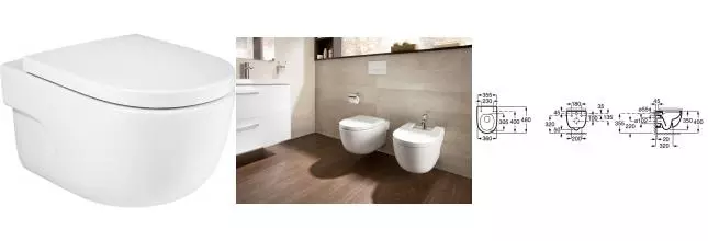 Унитаз подвесной Roca Meridian-N безободковый, скрытый монтаж, белый (7.3462.4.400.0) Унитаз подвесной Roca Meridian-N безободковый, скрытый монтаж, белый (7.3462.4.400.0)