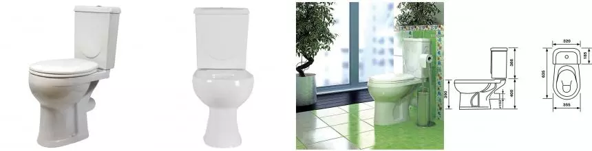 Унитаз-компакт Ирида Стандарт горизонтальный выпуск, с сиденьем, белый (40301110602) Унитаз-компакт Ирида Стандарт горизонтальный выпуск, с сиденьем, белый (40301110602)