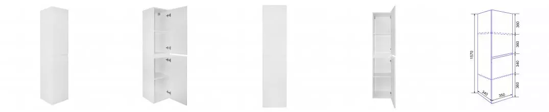 Пенал Эстима 35 подвесной правый CS00094557 · Azario, CS00094557 Пенал Эстима 35 подвесной правый CS00094557 · Azario, CS00094557