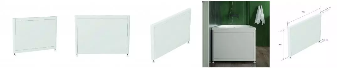 Экран под ванну Onika боковой 75