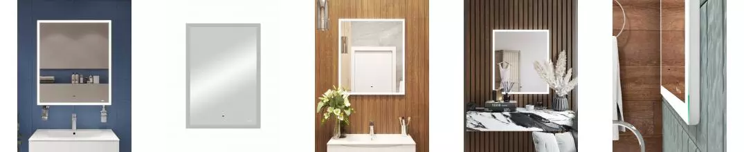 BOND M44ZE-7080 Зеркало прямоугольное 70х80см с LED подсветкой и сенсорным диммером