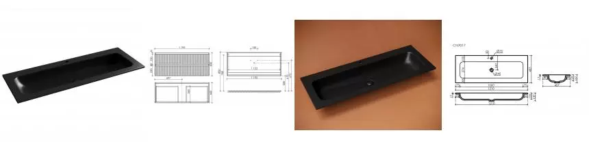 Тумба с раковиной «Sancos» Snob T 1195 подвесная Beige Soft SNT120CE, раковина накладная Grace чёрная матовая CN7017MB Тумба с раковиной «Sancos» Snob T 1195 подвесная Beige Soft SNT120CE, раковина накладная Grace чёрная матовая CN7017MB