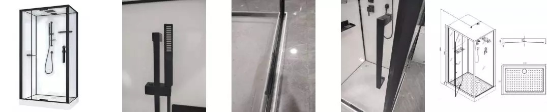 Кабина душевая ESBANO EST-RASPA-119 ESKBRSP119 · Esbano, ESKBRSP119