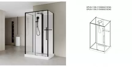 Кабина душевая ESBANO ESO-OPUS-1108 ESKOOP1108 · Esbano, ESKOOP1108