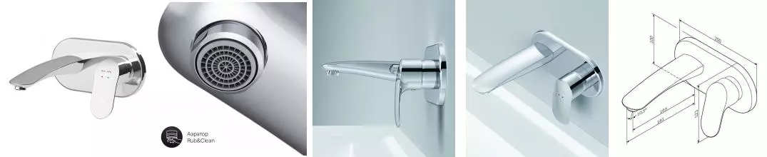 Смеситель для раковины «Am.Pm» Like F8072200 хром