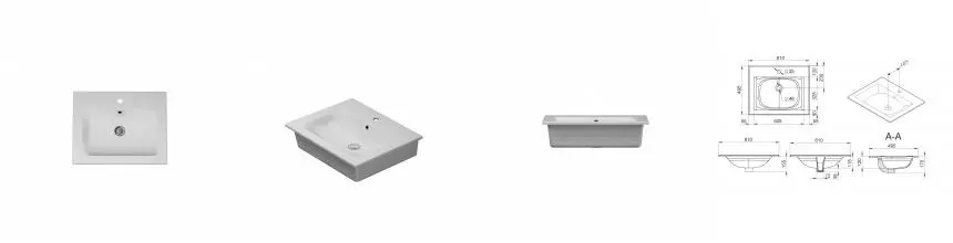 Раковина «Am.Pm» Spirit 2.0 60 фаянсовая