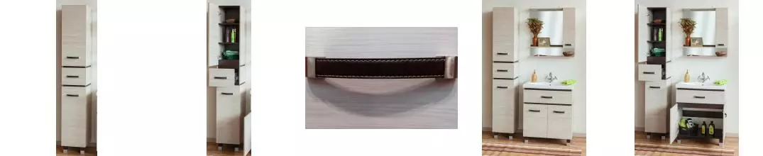 Пенал «Sanflor» Техас 32 орегон/венге левый Пенал «Sanflor» Техас 32 орегон/венге левый