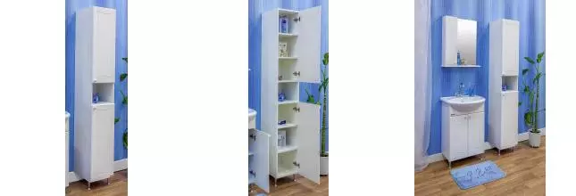 Пенал «Sanflor» Карина 32 белый правый Пенал «Sanflor» Карина 32 белый правый