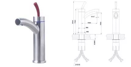 Смеситель для раковины «Lemark» Element LM5106S хром