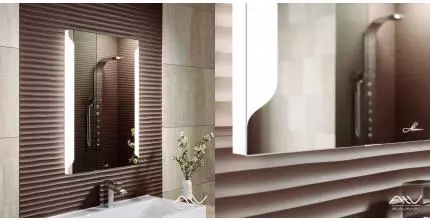 Зеркало «Alavann» Teneri 70 с сенсорным выключателем с подсветкой Зеркало «Alavann» Teneri 70 с сенсорным выключателем с подсветкой