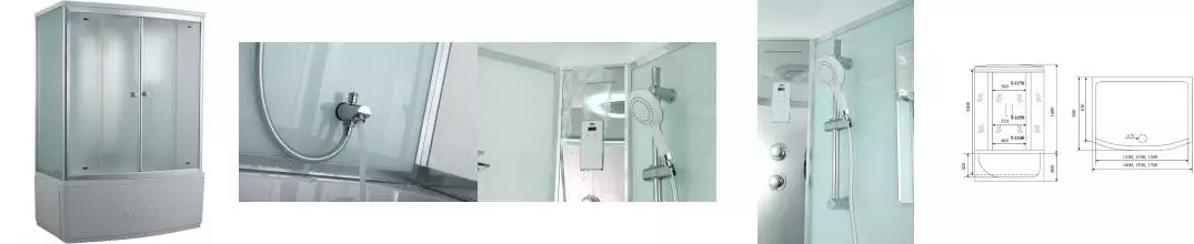 Душевой бокс «Timo» Comfort T-8870 170/88 с ванной Fabric Glass/белый с гидромассажем и электрикой Душевой бокс «Timo» Comfort T-8870 170/88 с ванной Fabric Glass/белый с гидромассажем и электрикой
