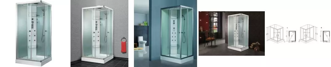 Душевая кабина «Timo» Lux TL-1504 110/85 низкий поддон прозрачная/белая с гидромассажем и электрикой левая Душевая кабина «Timo» Lux TL-1504 110/85 низкий поддон прозрачная/белая с гидромассажем и электрикой левая