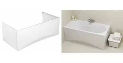 Экран под ванну «Cersanit» Mito Red 160 ультра белый Экран под ванну «Cersanit» Mito Red 160 ультра белый